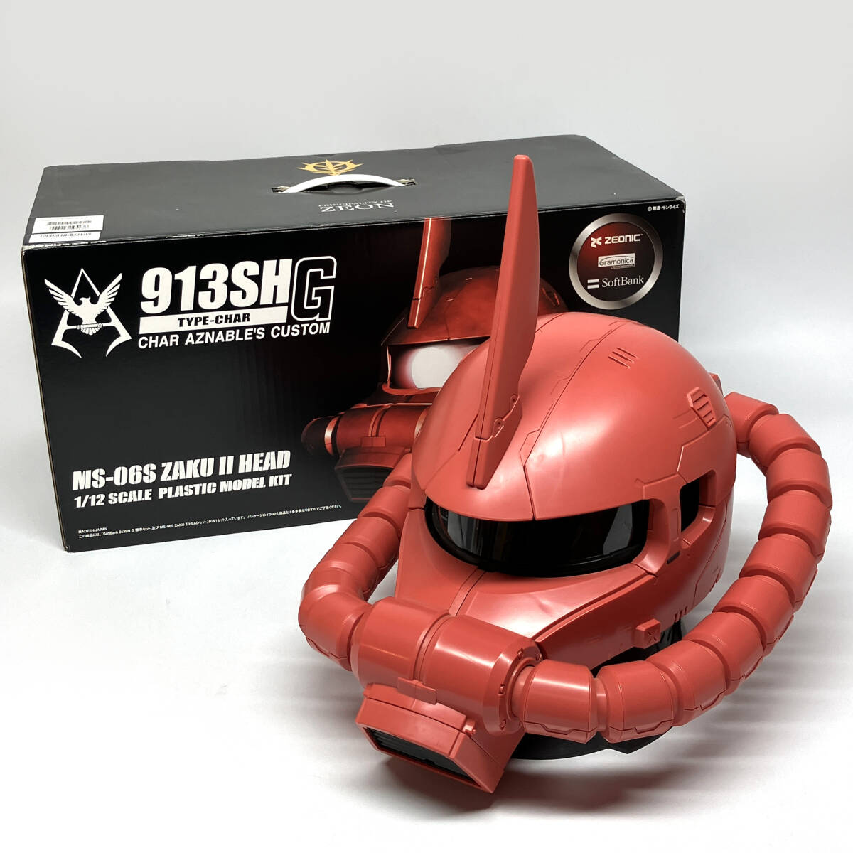 tu067 913SHG TYPE-SHAR ザクヘッド シャア専用ザクII ※現状品拍卖