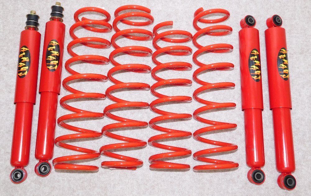 送料無料 ジムニーJB23系2インチUPサス+ショック拍卖