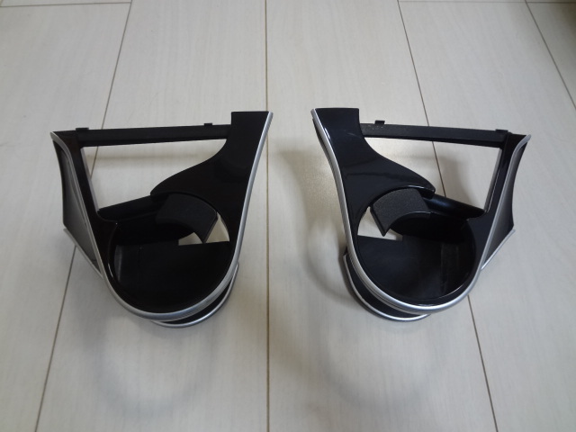 YAC トヨタ ハリアー HARRIER 60系 専用 エアコンドリンクホルダー 運転席・助手席箱 セット 中古 検)槌屋ヤック/ZSU60/ZSU65拍卖