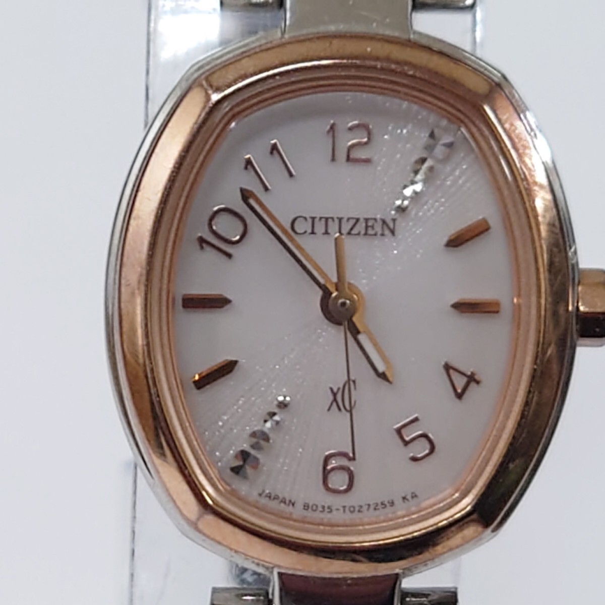 CITIZEN XC 腕時計 エコドライブ B035-T017941 稼働品拍卖