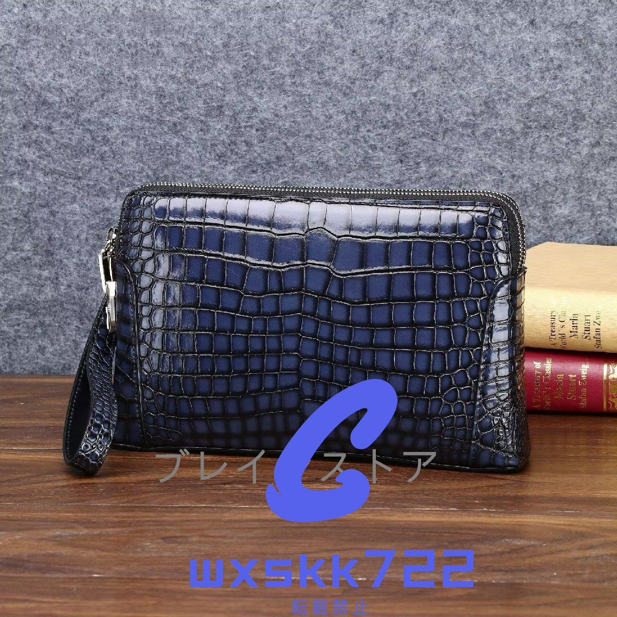 ワニ革 本革 ビジネス バッグメンズ 2way ショルダー 手提げ バッグ クロコダイル革 ブリーフケース拍卖