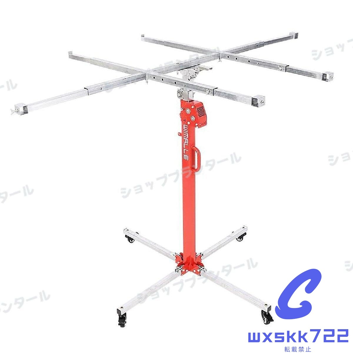 ドライウォールリフト ホイストジャッキリフター 石膏ボードリフト 乾式壁パネルホイスト 建設ツール ロック可能 キャスター付き 安定性拍卖