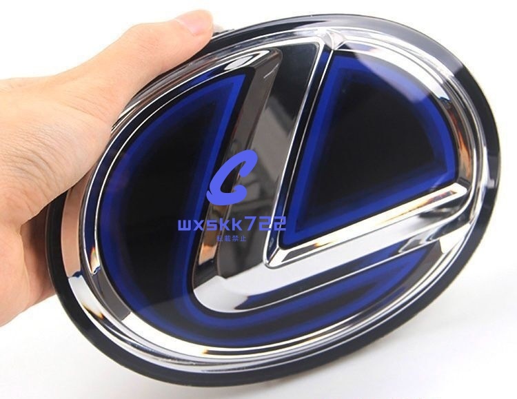 新品未使用 レクサス グリルエンブレム 175mm×127mm ブルー /LS GS LS RX IS NX拍卖