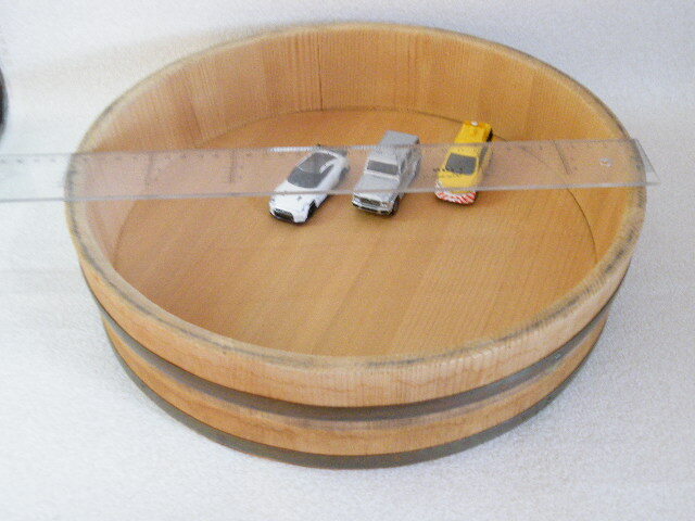 ***☆★ 現状渡し たらいうどん 桶 経 35.5cm 中古品拍卖