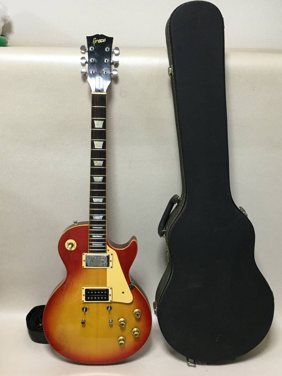 E958 Greco グレコ エレキギター standard ハードケース付 現状品拍卖