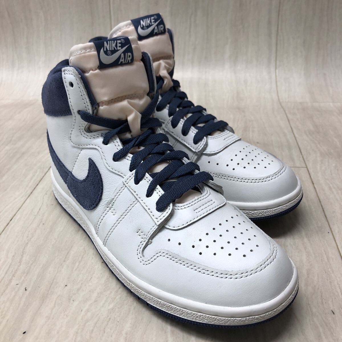 M328 FK-251029-217 NIKE ナイキ JORDAN ジョーダン AIR SHIP PE SP エアシップ ハイカットスニーカー カジュアル ホワイト系 メンズ 26cm拍卖