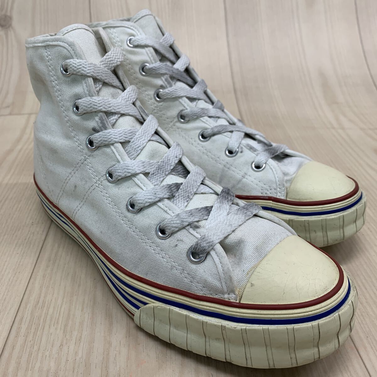 N13 FK-251029-236 CONVERSE コンバース ALLSTAR オールスター ハイカットスニーカー ラッキーボーイ ホワイト レディース サイズ表記 5拍卖