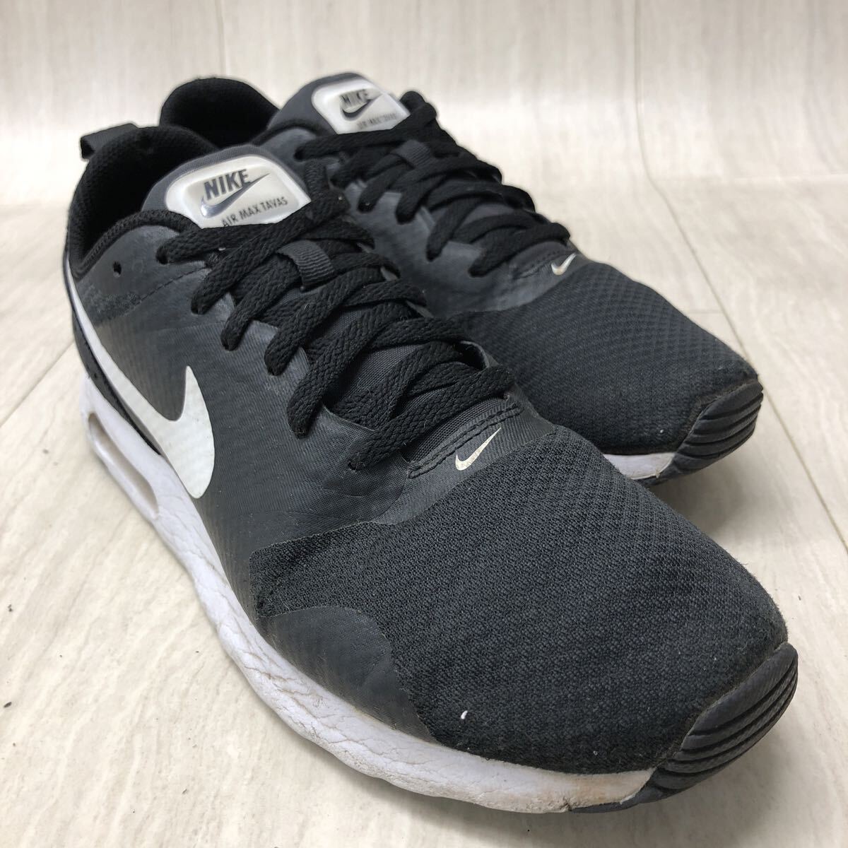 M335 FN-251031-282 NIKE ナイキ AIR MAX TAVAS エア マックス タバス ランニングシューズ ローカット ブラック メンズ 26.5cm拍卖