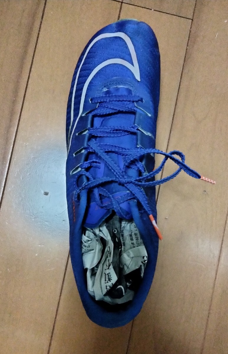 ナイキ マックスフライ ブルー 左 25cm パンク拍卖