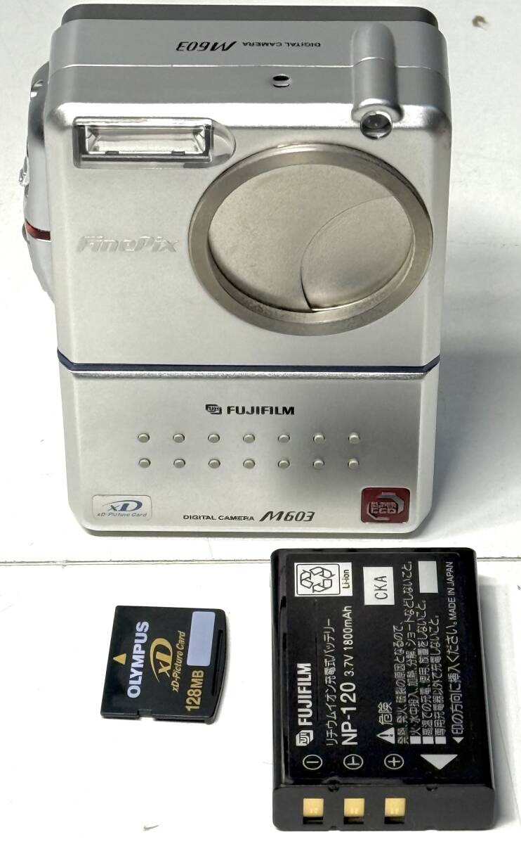 富士フイルム 中古コンパクトデジカメカメラ FUJIFILM FINEPIX M603、修理前提・ジャンク扱い拍卖