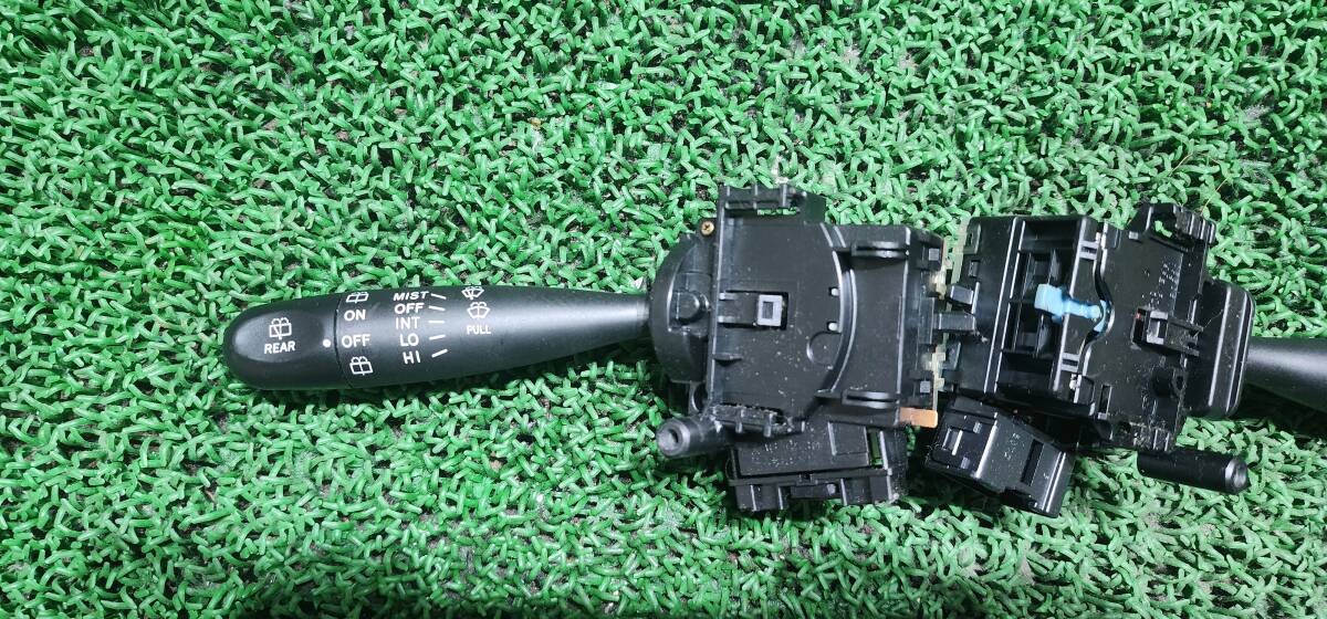 トヨタ 純正 間欠ワイパー スイッチ 時間調整付 動作OK bB NCP30 31 QNC20 21 /スズキ エブリィDA64 ダイハツ L650 タントL350 L375流用拍卖