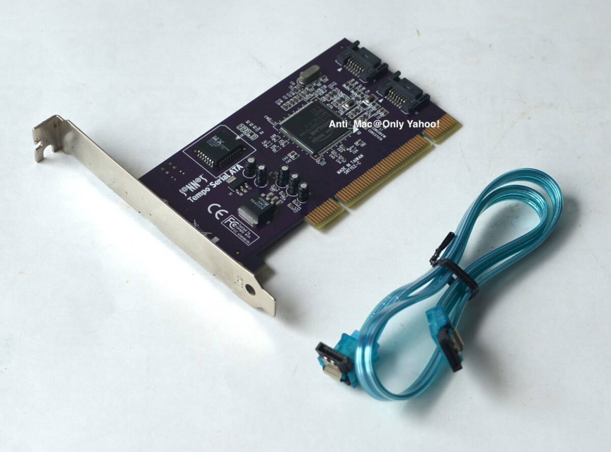 稀少!Sonnet Tempo SERIAL ATA Mac用 PCI SATAカート 拍卖