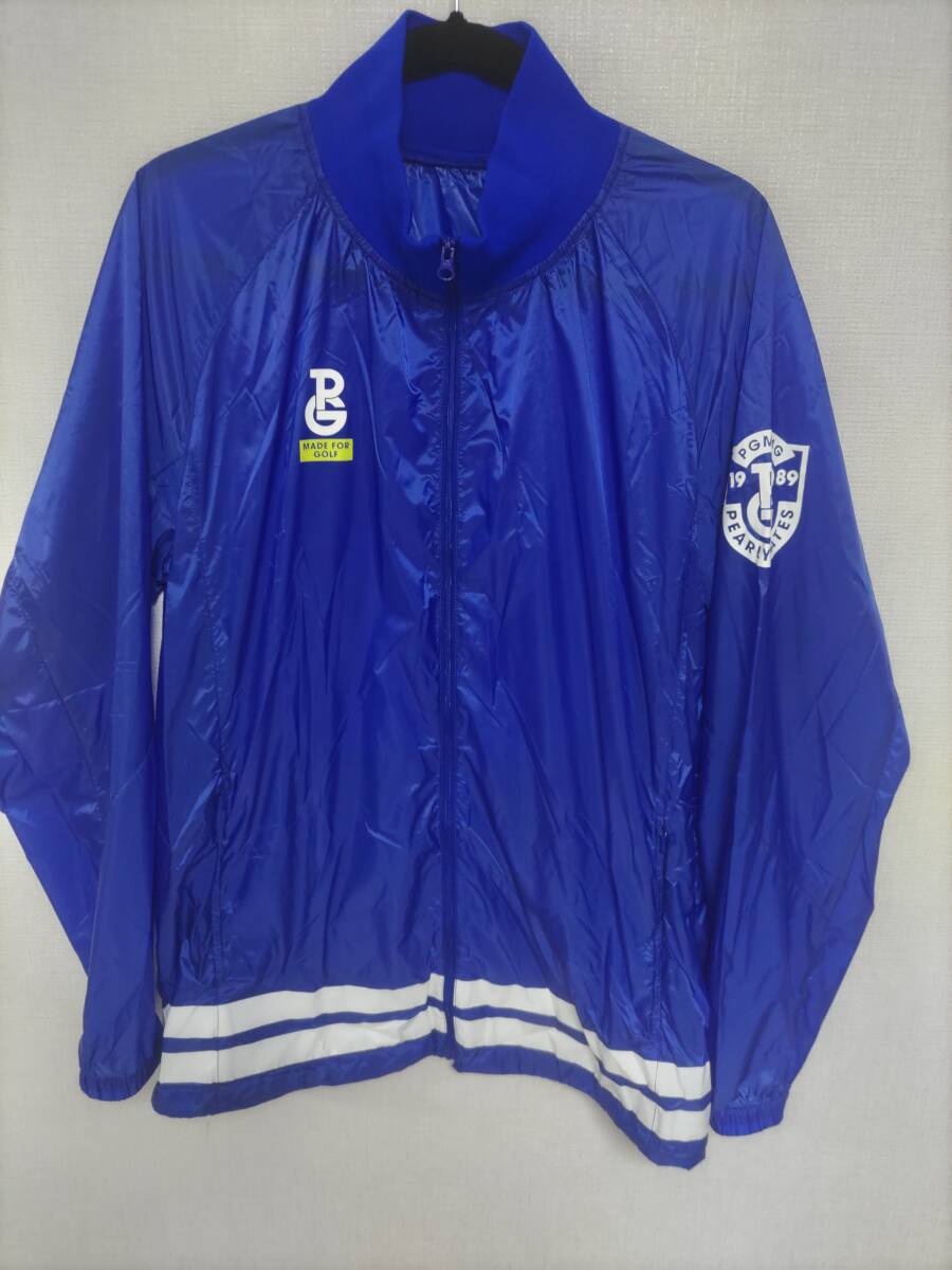 極美品 XXL相当 大きなサイズ サイズ 7 PEARLY GATES パーリーゲイツ ウインドブレーカー ゴルフウェア ブランドロゴ ブルゾン 拍卖
