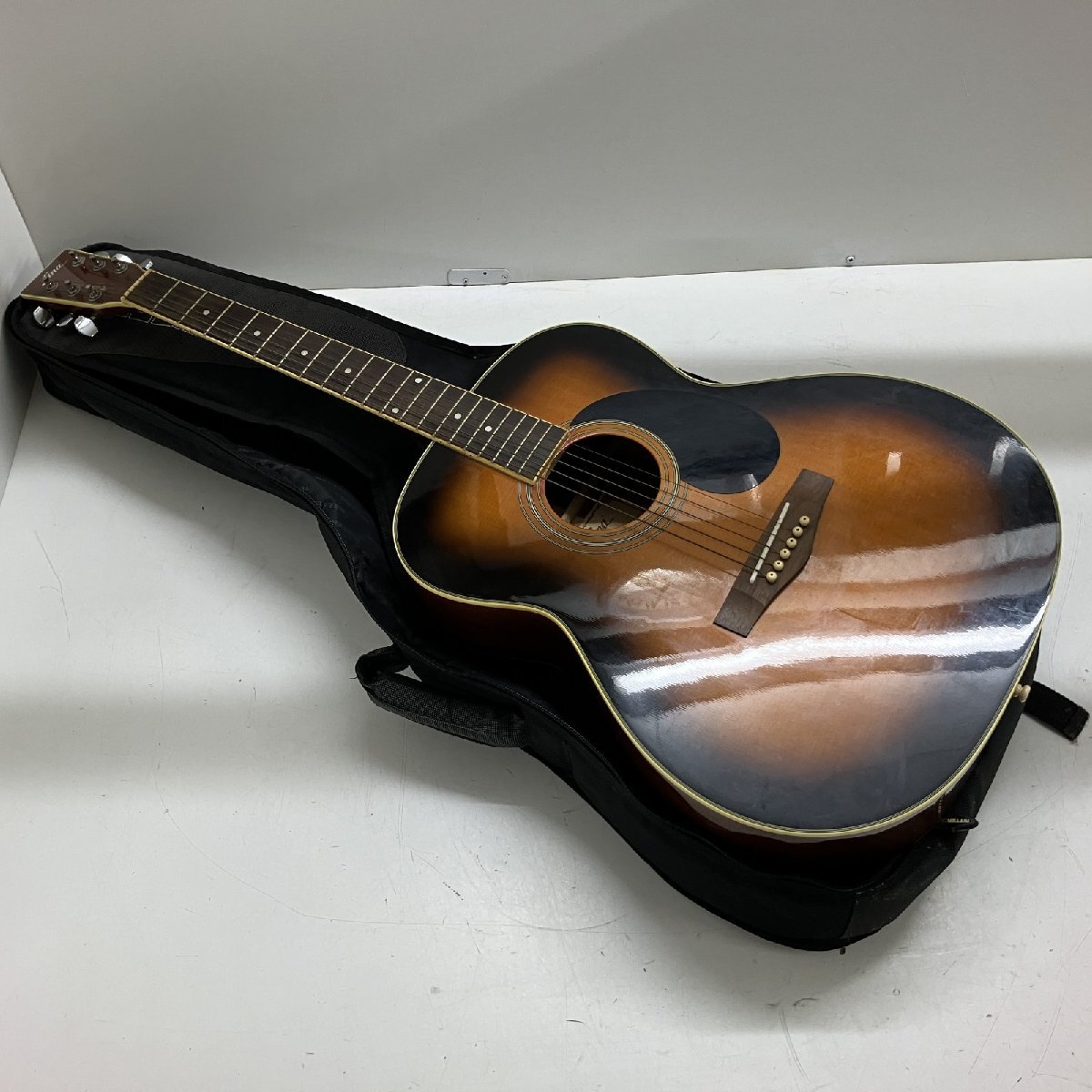 ◆ 【ジャンク品】 Fina ギター アコースティックギター アコギ RITTER ギグバッグ付 FF20TS 現状品 3.1kg拍卖