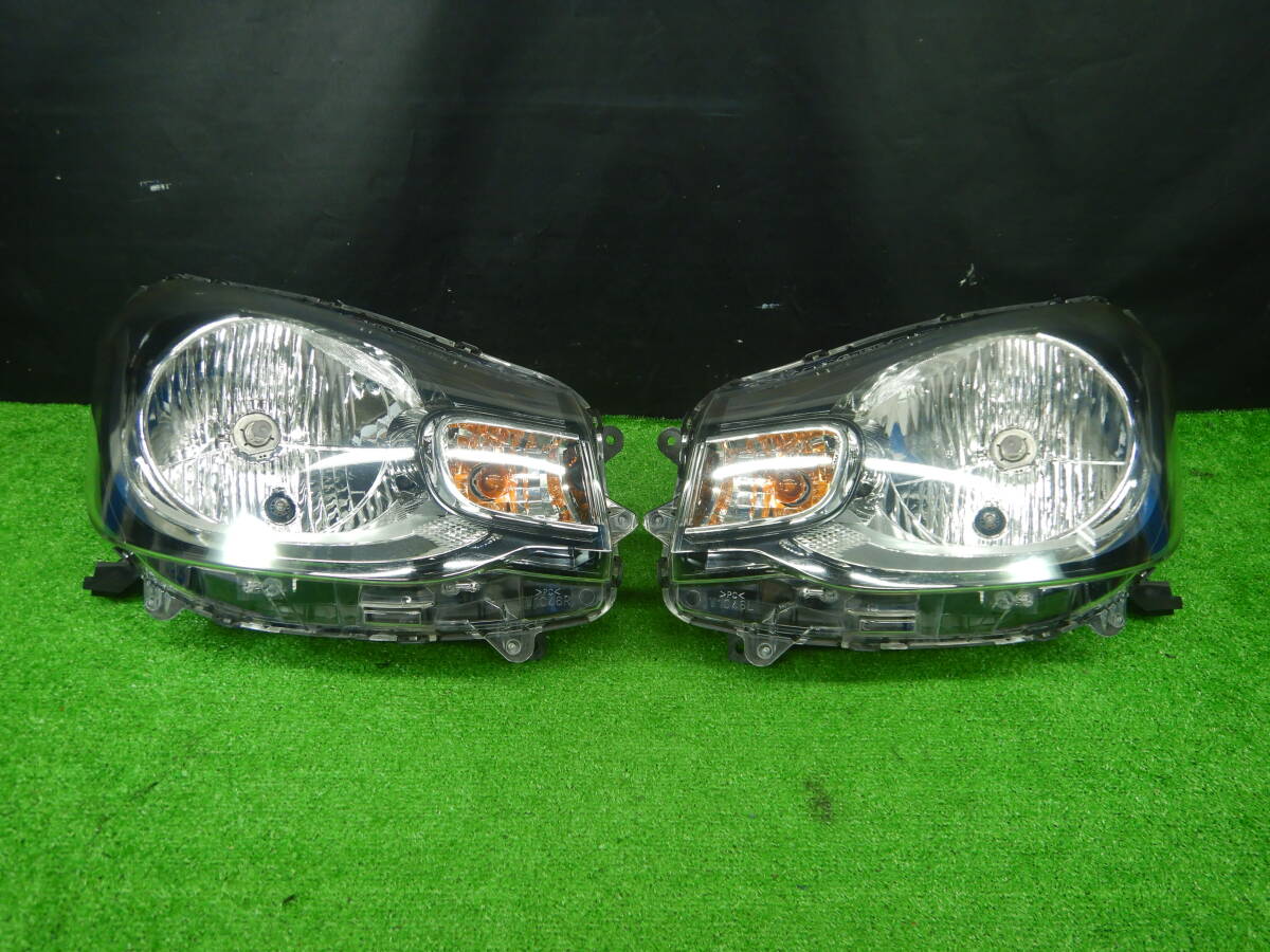 17D】 eKワゴン B11W 左右ヘッドライト 8301C576 8301C575 スタンレー W1046 【送料記載】【510220】拍卖