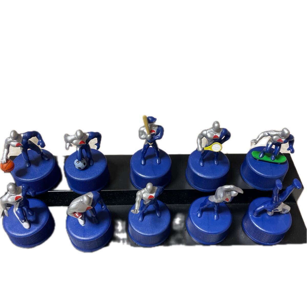 ペプシマン ボトルキャップ 第1弾スポーツアクション コンプリート拍卖
