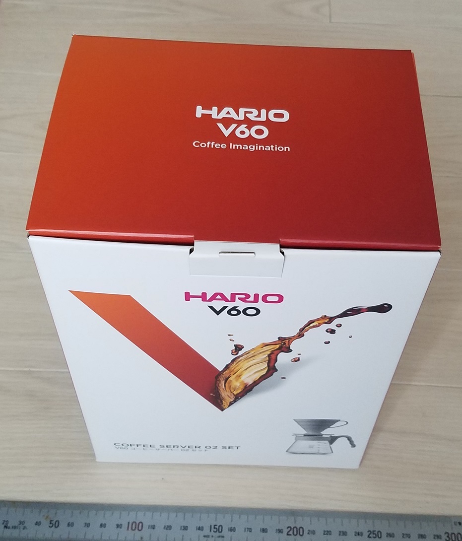 同梱OK HARIO ハリオ V60コーヒーサーバー02 セット VCSD-02 1-4杯用 コーヒードリップ拍卖