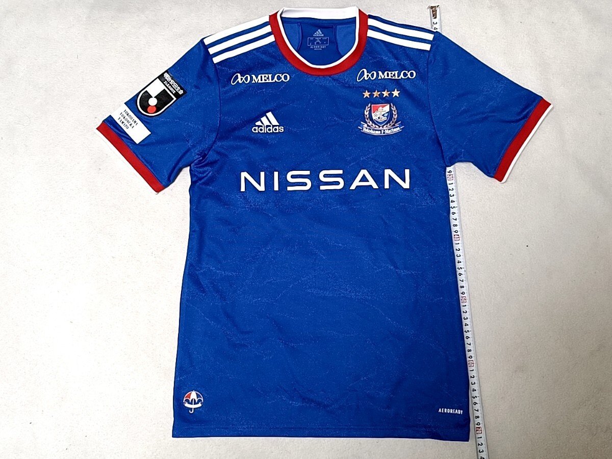 横浜Fマリノス ユニフォーム adidas アディダス Mサイズ TAKUYA 33 Jリーグ サッカーユニフォームシャツ拍卖