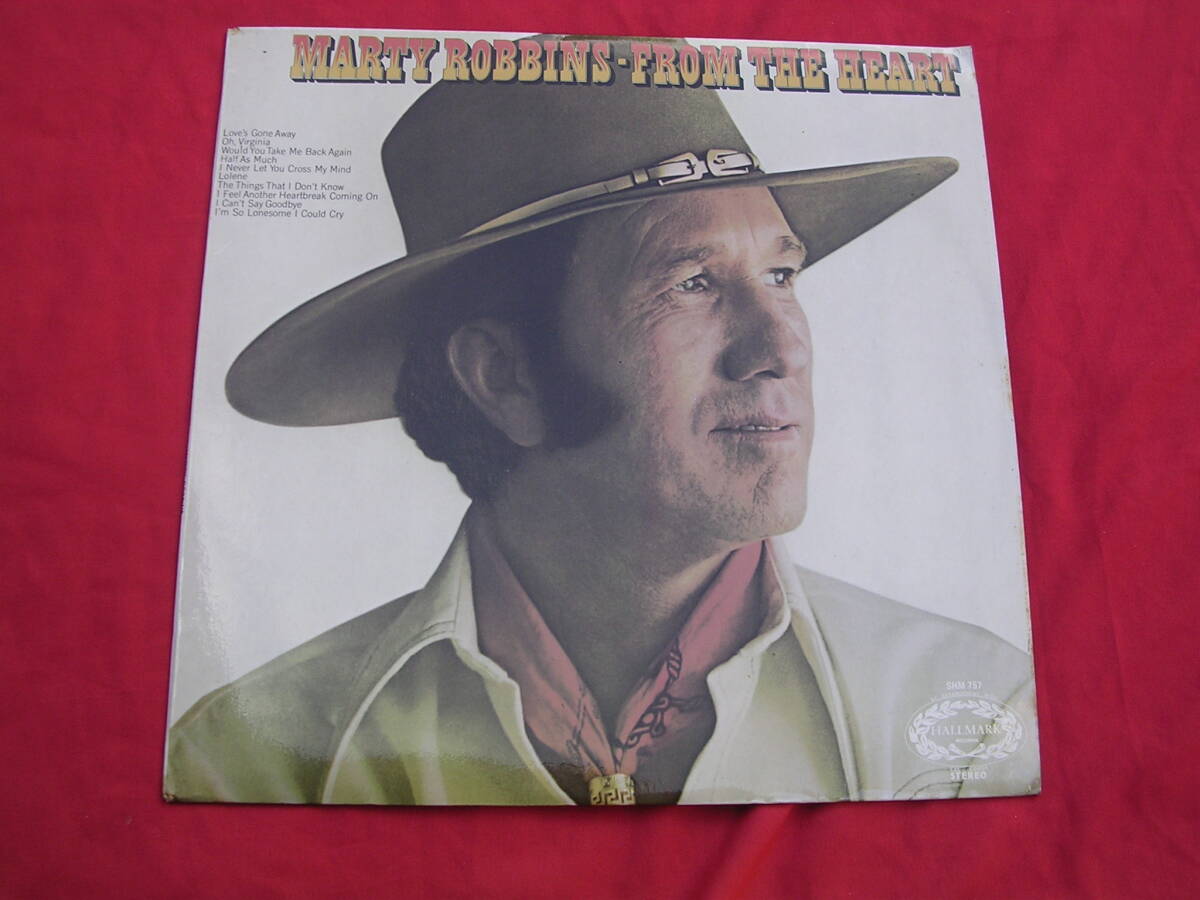 LP・US☆マーティ・ロビンス / 心から / FROM THE HEART / MARTY ROBBINS拍卖