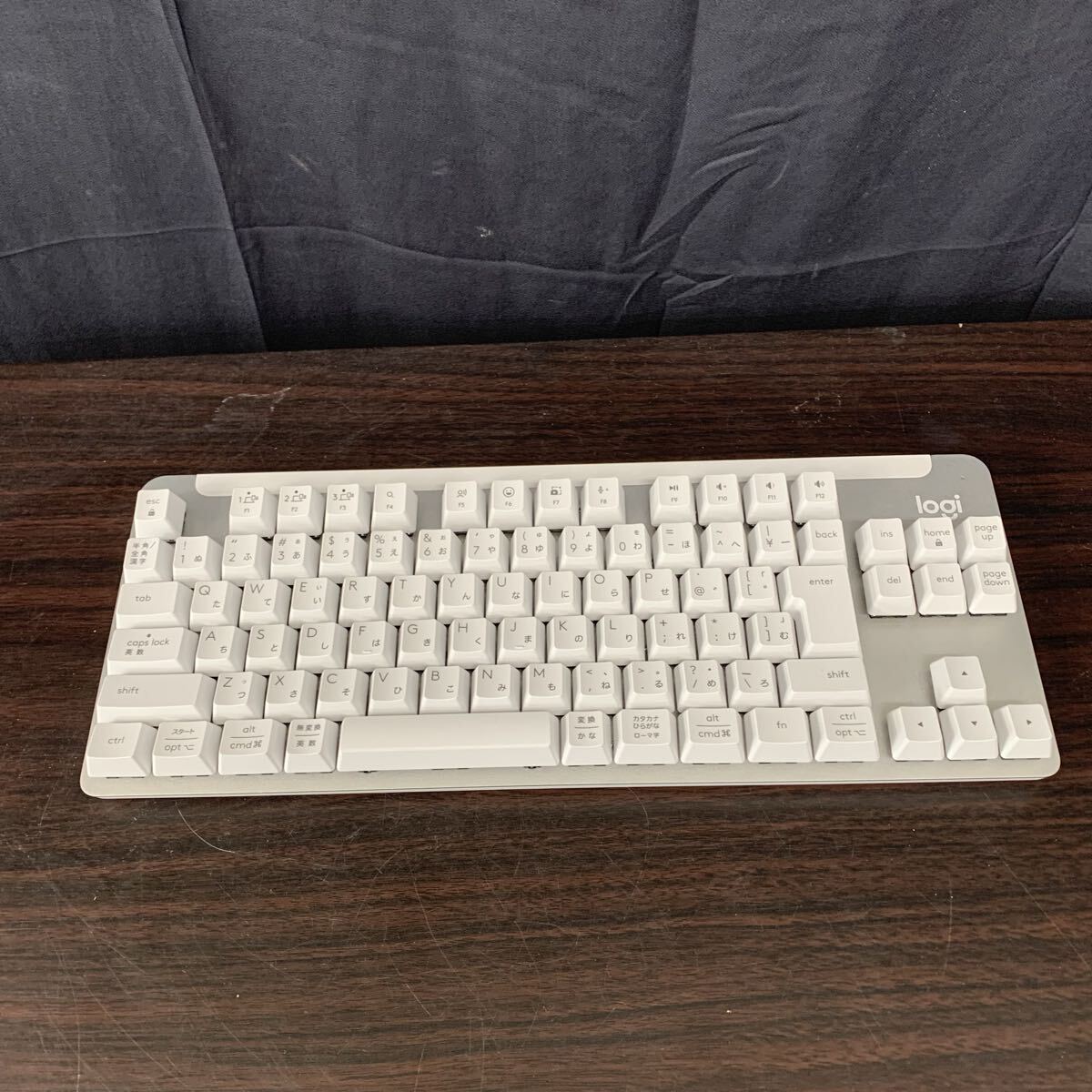 $【売り切り】Logicool ロジクール ワイヤレスキーボード SIGNATURE K855 YR0078 ホワイト テンキーレス 日本語配列 動作確認済み 周辺機器拍卖