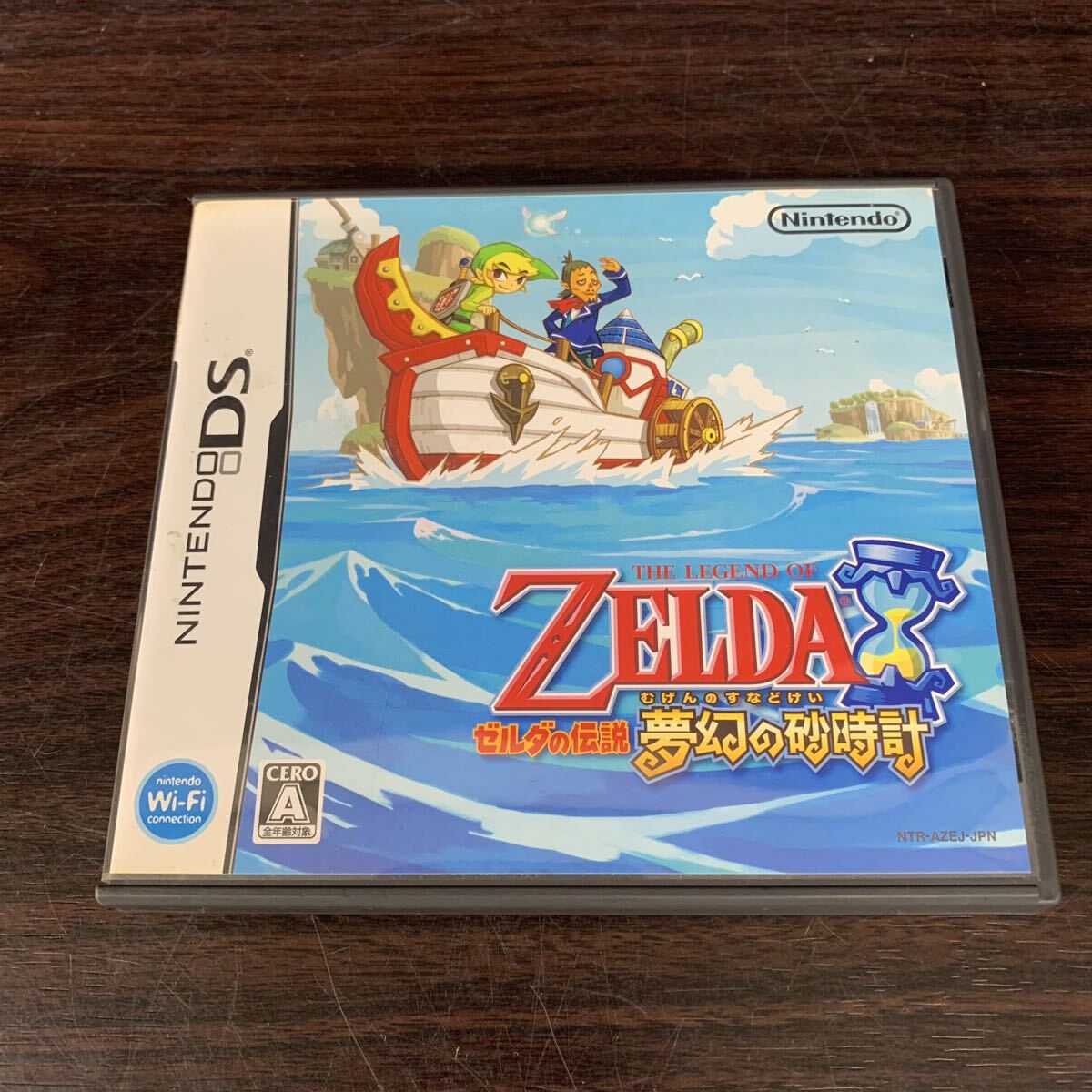 □【売り切り】Nintendo 任天堂 ニンテンドーDS専用ソフト ゼルダの伝説 夢幻の砂時計 説明書付属 動作確認済み ゲームソフト拍卖