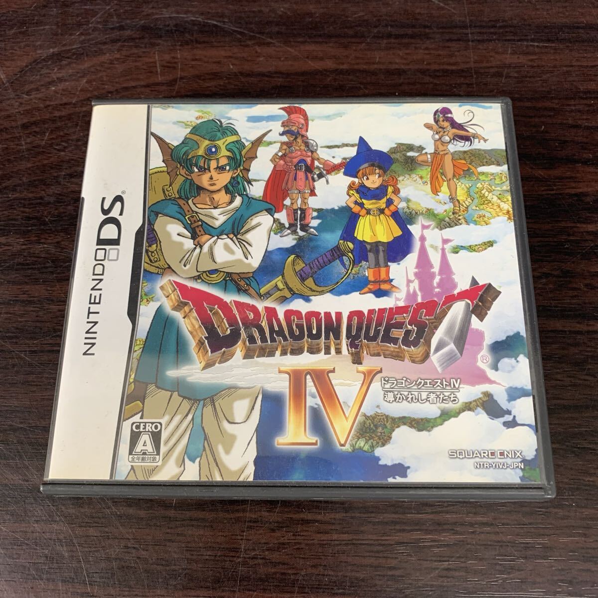 □【売り切り】SQUARE ENIX スクウェアエニックス ドラゴンクエストIV 導かれし者たち ニンテンドーDS専用ソフト 説明書付属 動作確認済み拍卖