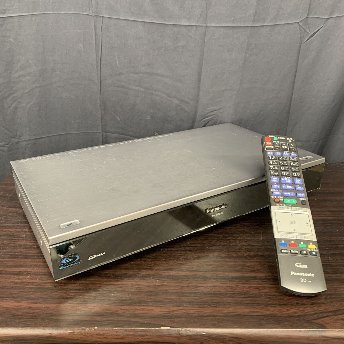 M【売り切り】Panasonic パナソニック ブルーレイディスクレコーダー DIGA ディーガ DMR-BZT9000 リモコン付属 動作確認済み 映像機器拍卖