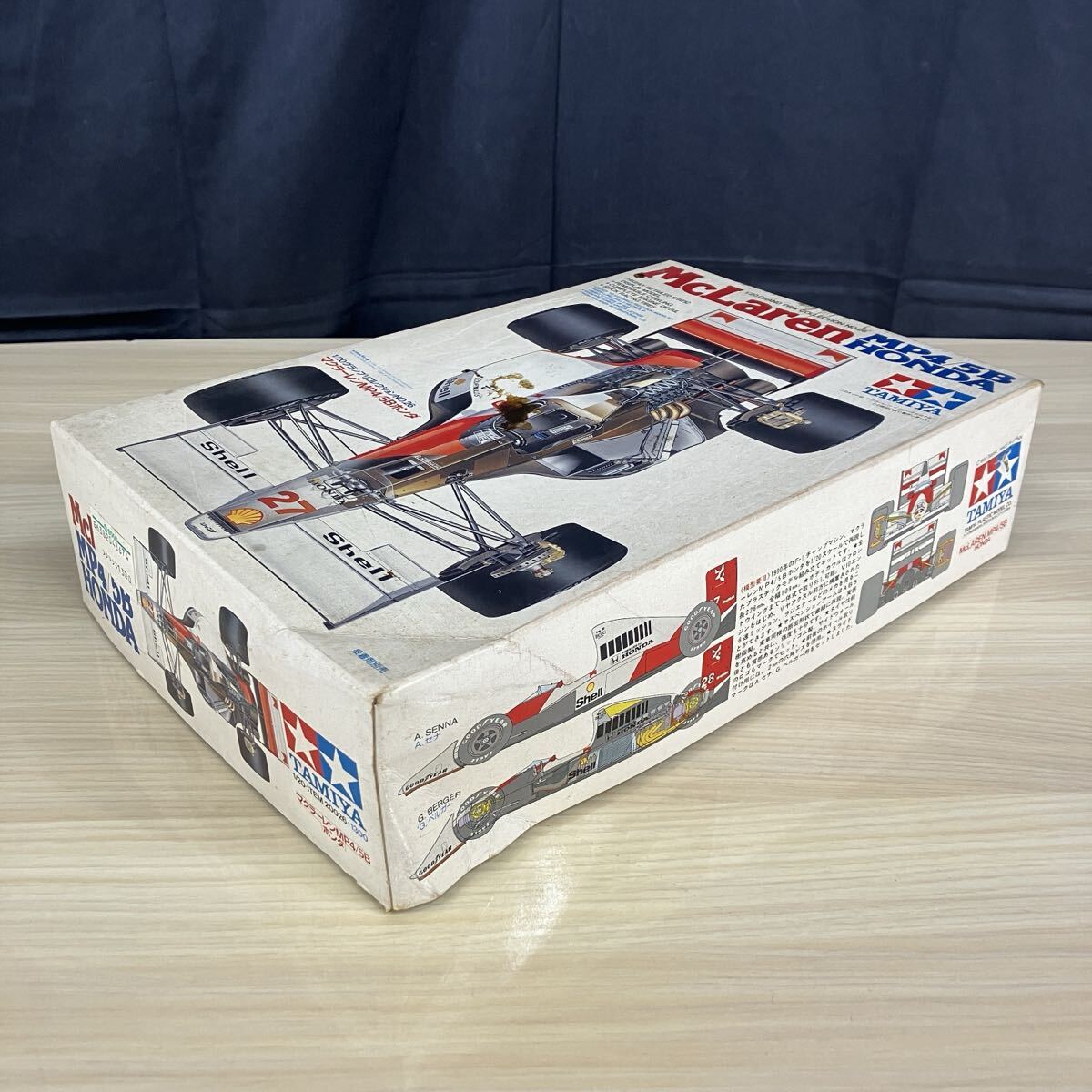 □【売り切り】未組み立て TAMIYA タミヤ McLaren MP4/5B マクラーレン ホンダ プラモデル 当時物 アンティーク ヴィンテージ拍卖