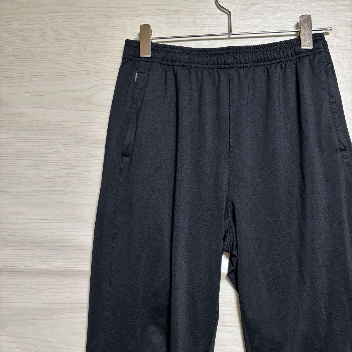 UNDER ARMOR アンダーアーマー トラックパンツ ジャージ イージーパンツ ウエストゴム サイズYXL ブラック 黒 キッズ トップス(42)拍卖