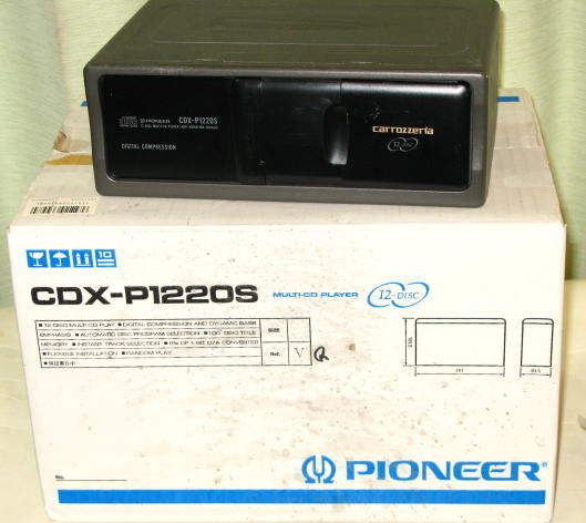 PIONEER carrozzeria CDX-P1220S 12連奏CDチャンジャー パイオニアサービス協力業者でメンテナンスあり 現状動作未確認 中古拍卖