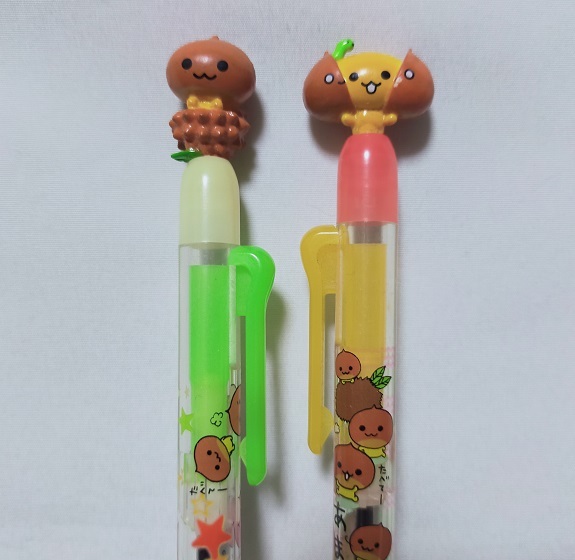 ★あまぐりちゃん フィギュアボールペン2点拍卖