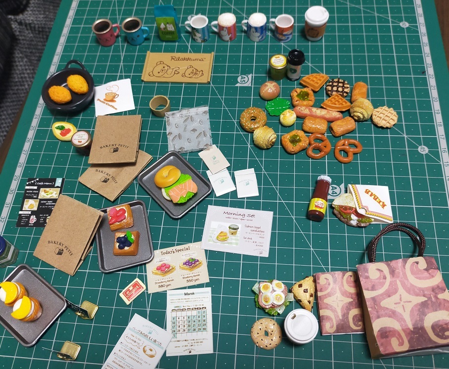 ★リーメント パーツ大量ジャンク ぷちサンプル食べ歩き ベーカリーペティ ムーミン北欧カフェ リラックマ カフェ 他拍卖