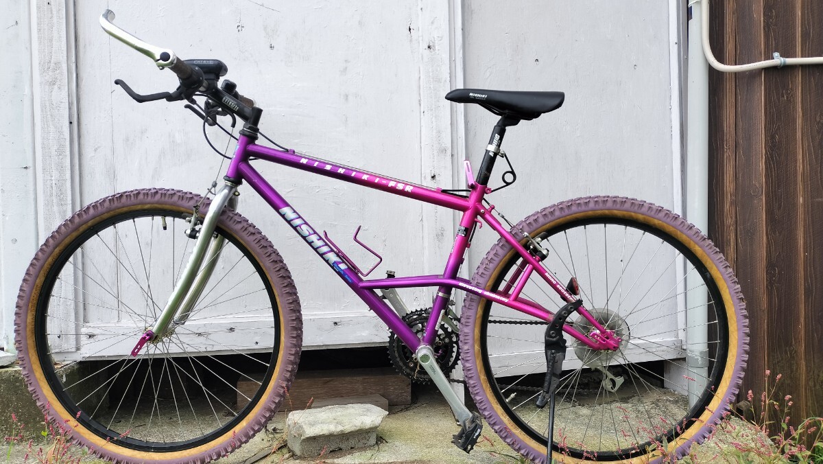 ヴィンテージ ニシキ NISHIKI FSR ELEVATING CHAINSTAY F3段×R7段変速 26インチ ニシキ 自転車 クロスバイク拍卖