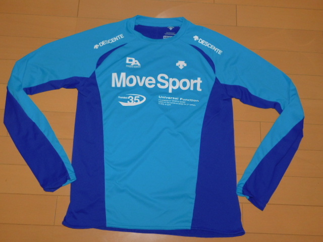 Move Sport /デサント★ムーブスポーツ美品ロングスリーブシャツ★L寸拍卖