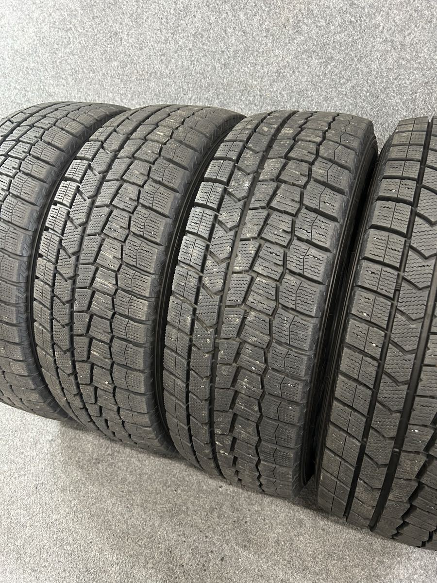 215/60R16 DUNLOP/WINTER MAXX WM02 2022年 ウィンターマックス バリ山 クラウン ヴェゼル オデッセイ CX-3 4本拍卖