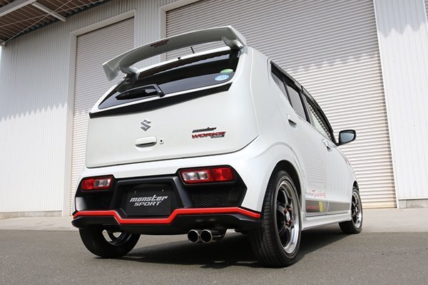 モンスタースポーツ エアロダイナミクスバンパー リヤ アルトワークス HA36S 18.12~(2型~3型) R06Aターボ 5MT 個人宅配送不可拍卖