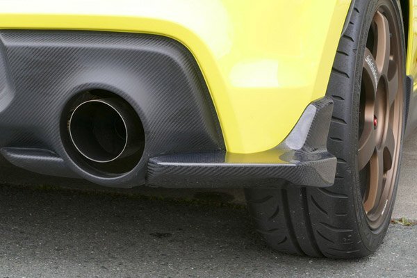 モンスタースポーツ リヤアンダースポイラー FRP(未塗装) 黒ゲルコート仕上 スイフトスポーツ CBA-ZC33S 17.09~20.04(1型) K14Cターボ [拍卖