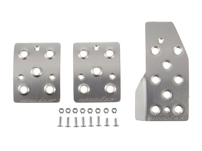 Monster Sport モンスタースポーツ スポーツドライビングペダルカバー クリヤアルマイト スイフトスポーツ ZC32S MT拍卖