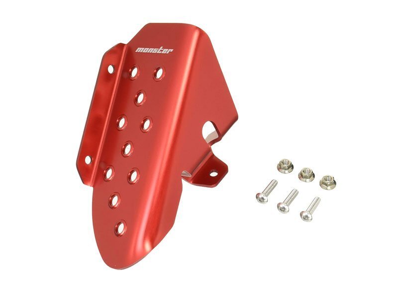 Monster Sport モンスタースポーツ スポーツフットレスト レッドアルマイト ジムニー JB64W 18.07~(1~3型) R06A ターボ 4WD 5MT拍卖