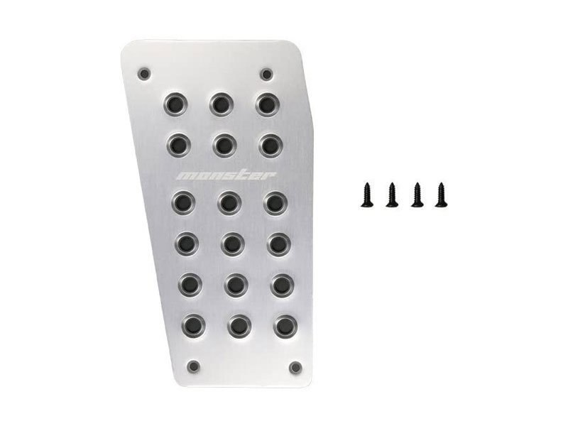 Monster Sport モンスタースポーツ フットレストカバー クリヤアルマイト エブリイバン DA17V 15.02~(1型~) 4AT/5AGS拍卖