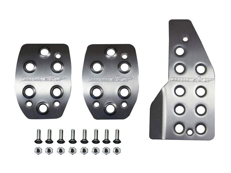 Monster Sport モンスタースポーツ スポーツドライビングペダルカバー クリヤアルマイト ジムニーシエラ JB43W 00.04~(2型~) MT拍卖