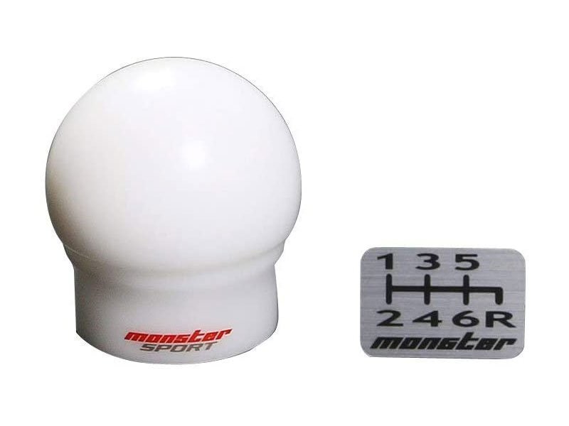 Monster Sport モンスタースポーツ シフトノブ Cタイプ ホワイト スイフトスポーツ ZC33S 17.09~ 6MT拍卖