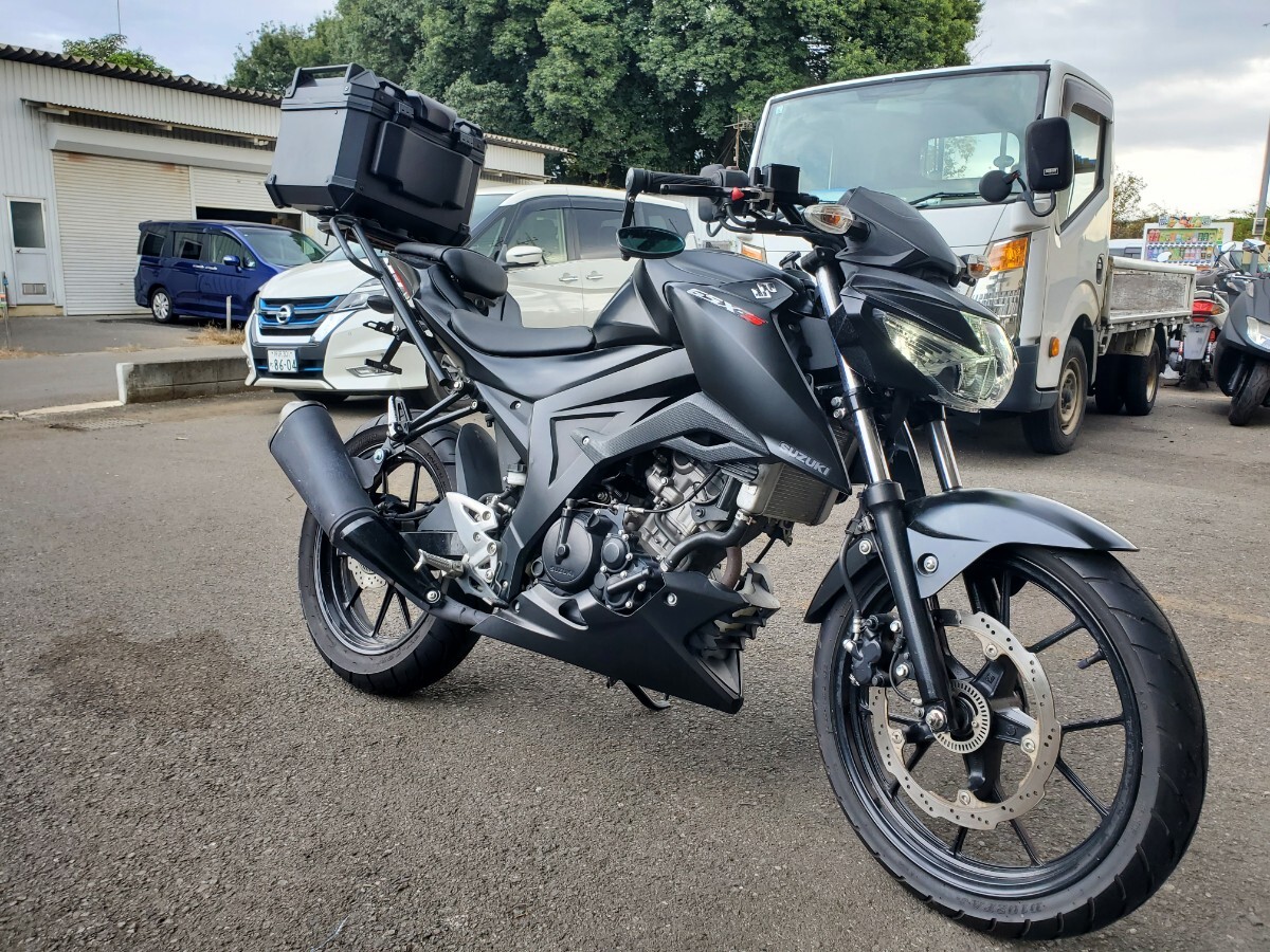 格安 GSX-S125 セル始動 S125 12730km 自賠責R7年12月11日 拍卖