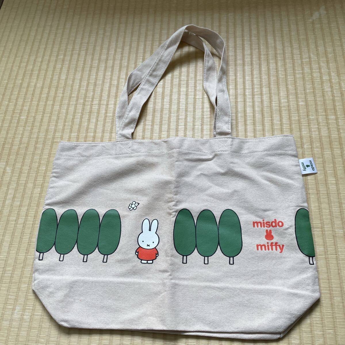 misdo & miffy エコバッグ ミスタードーナツ ミッフィー トートバッグ拍卖