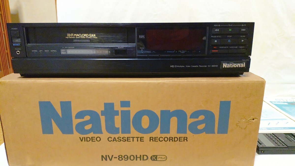 ビデオカセットレコーダ National(Panasonic) NV-890HD拍卖