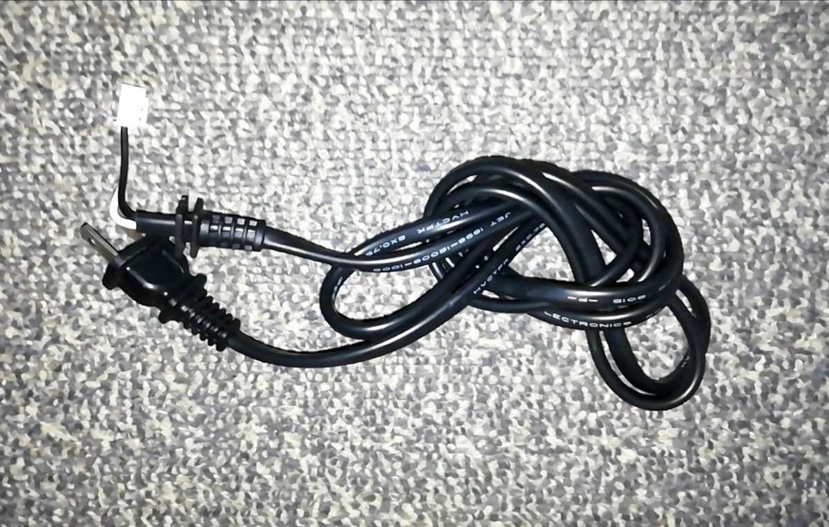 【中古】シャープ液晶テレビLC-19K5/LC-22K5/LC-24K5用電源ケーブル電源コード【正常動作品】拍卖