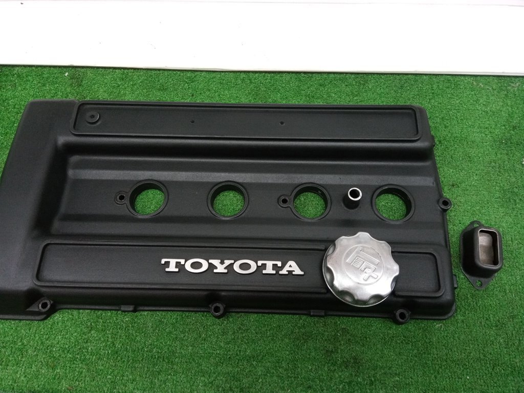 ★中古品★TOYOTA トヨタ TE27 2TG 純正 タペットカバー エンジンカバー 【他商品と同梱歓迎】拍卖