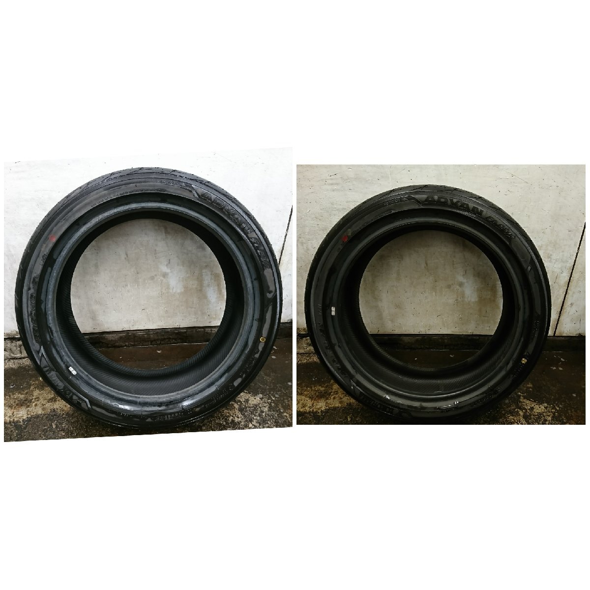 ★バリ溝★YOKOHAMA ヨコハマ ADVAN FLEVA 2024年製 165/50R15 2本セット アドバン【他商品と同梱歓迎】拍卖