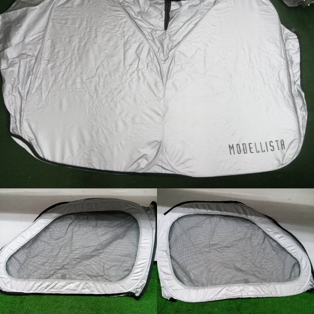 ★中古品★TOYOTA 純正 40系 アルファード ヴェルファイア MODELISTA モデリスタ サンシェード【他商品と同梱歓迎】拍卖