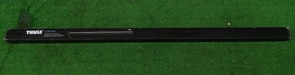 ★中古品★THULE スーリー 760 スクエアバー 108cm 2本 箱 エンドキャップ無し【他商品と同梱歓迎】拍卖